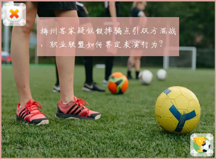 梅州客家疑似假摔骗点引双方混战，职业联盟如何界定表演行为？